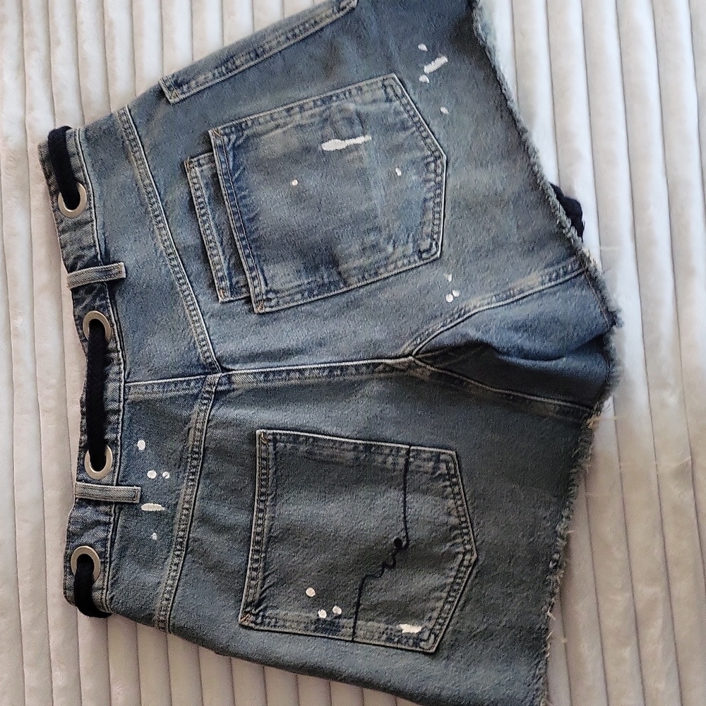 We The Free Moxie Barrel Shorts NWOT Size 28 - Picture 10 of 11